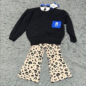 🐆🐆 DKNY Leopard Print 2 Piece Set 🐆🐆